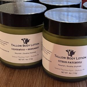 Luxuriously Moisturizing Tallow Lotion