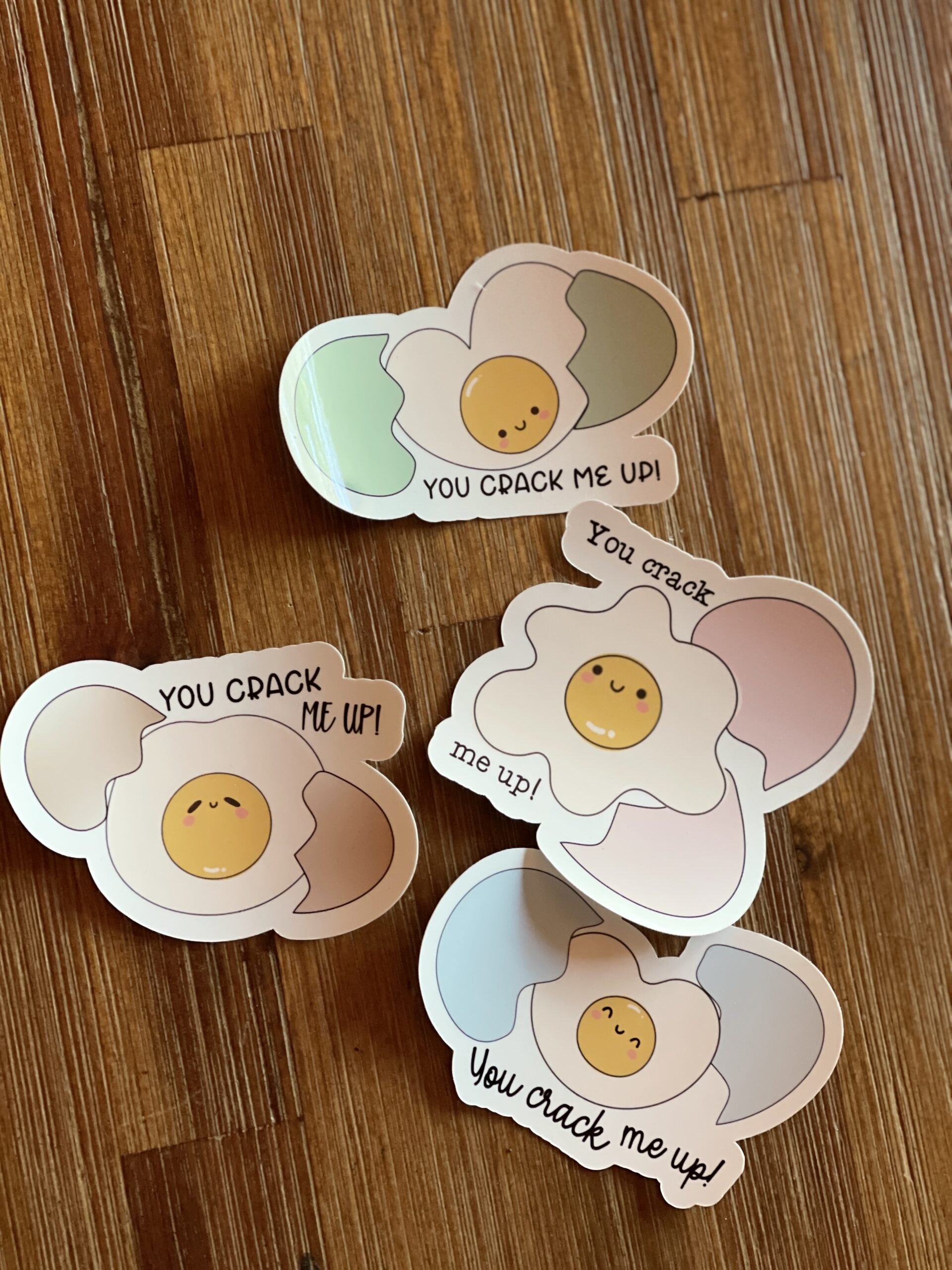 IMG_4884 You Crack Me Up Stickers - Image 2